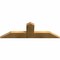 Ekena Millwork Portland Rough Sawn Timber Gable Bracket, Western Red Cedar, 48"W x 16"H x 2"D x 6"F, 8/12 Pitch GBW048X16X0206POR00RWR - alternate 4